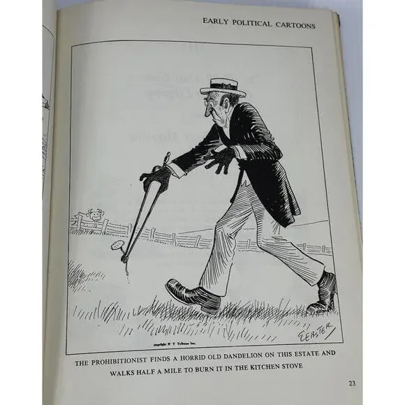 Vintage 1953 THE BEST OF H. T. WEBSTER A MEMORIAL COLLECTION BOOK 1ST Printing - Picture 8 of 9